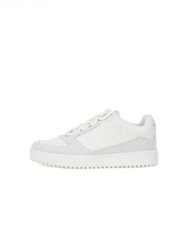 Men s side embossed logo sneakers off white 270112 - EMPORIO ARMANI - BALAAN 1