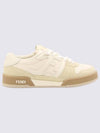 Match FF Logo Low Top Sneakers White - FENDI - BALAAN 3