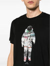 Astronaut Print Short Sleeve T-Shirt Black - PAUL SMITH - BALAAN 3