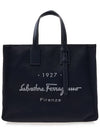 1927 Signature Logo Tote Bag Black - SALVATORE FERRAGAMO - BALAAN 2