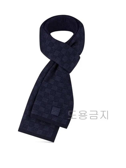 Neo Petit Damier Scarf Navy - LOUIS VUITTON - BALAAN 2