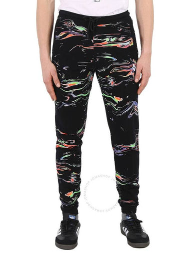 Marcelo Burlon Men's Multicolor Printed Sweatpants, Size X-Small - MARCELO BURLON - BALAAN 1