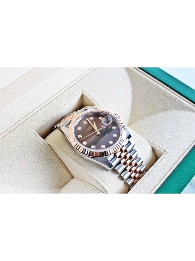 Rolex Datejust 41 Combi Choco 10P 21 Years - ROLEX - BALAAN 4