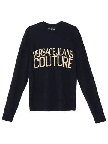 Couture Logo Sweater 77GAFM01 CMH80 G89 - VERSACE - BALAAN 1