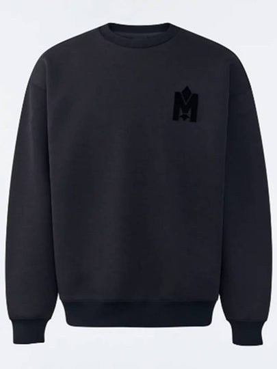 Max Crew Neck Jersey Sweatshirt Black - MACKAGE - BALAAN 2