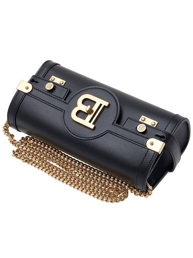 Flap Pouch Shoulder Bag Black - BALMAIN - BALAAN 5