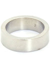 Logo Medium Ring Matte Silver - MAISON MARGIELA - BALAAN 3