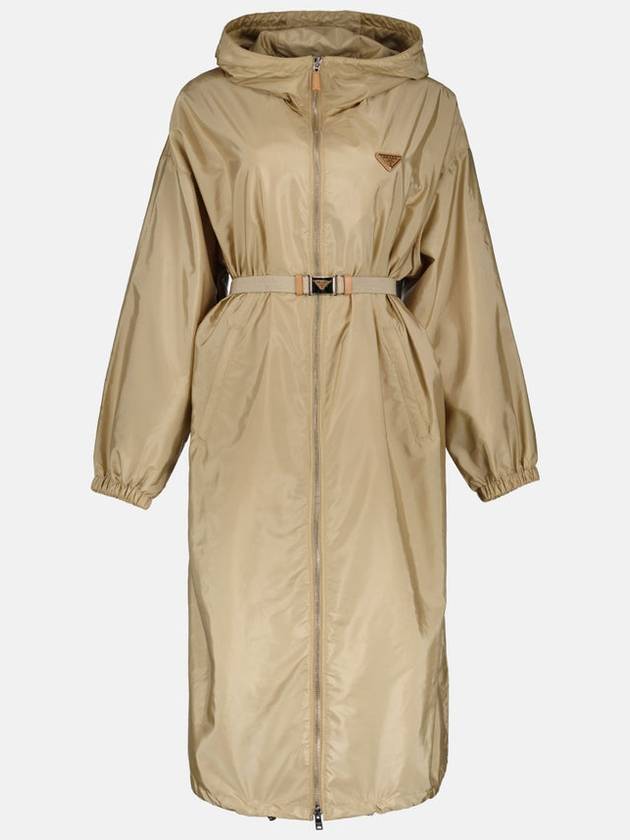 Light Re Nylon Raincoat - PRADA - BALAAN 1