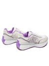 Women's Sprint Runner Low Top Sneakers Purple White - ALEXANDER MCQUEEN - BALAAN 5