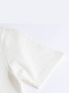 FF Pique Polo Shirt White - FENDI - BALAAN 5