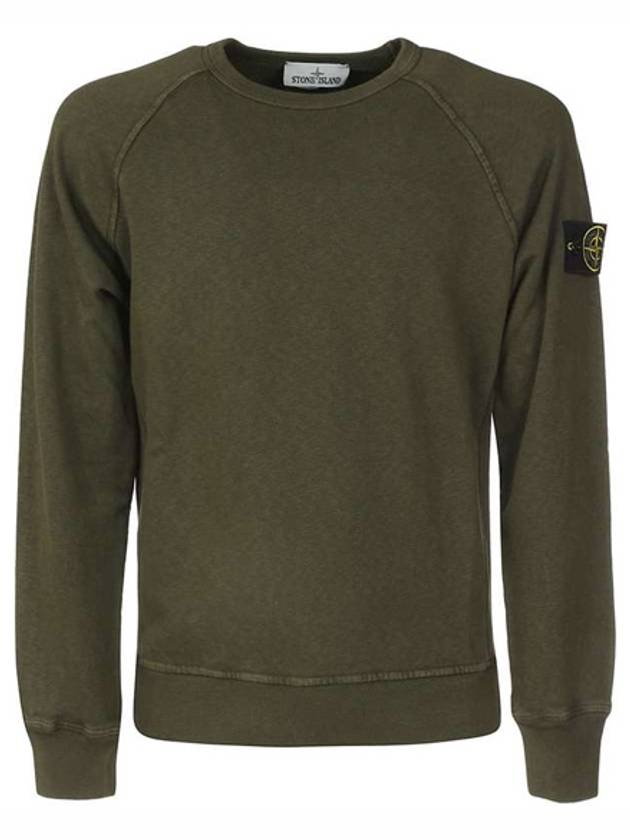 Wappen Patch Round Sweatshirt Khaki - STONE ISLAND - BALAAN 2