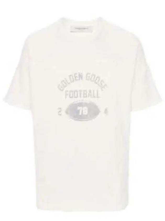 Short Sleeve T Shirt GMP01936P001641 11421 White - GOLDEN GOOSE - BALAAN 2