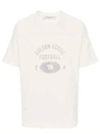 Short Sleeve T Shirt GMP01936P001641 11421 White - GOLDEN GOOSE - BALAAN 2