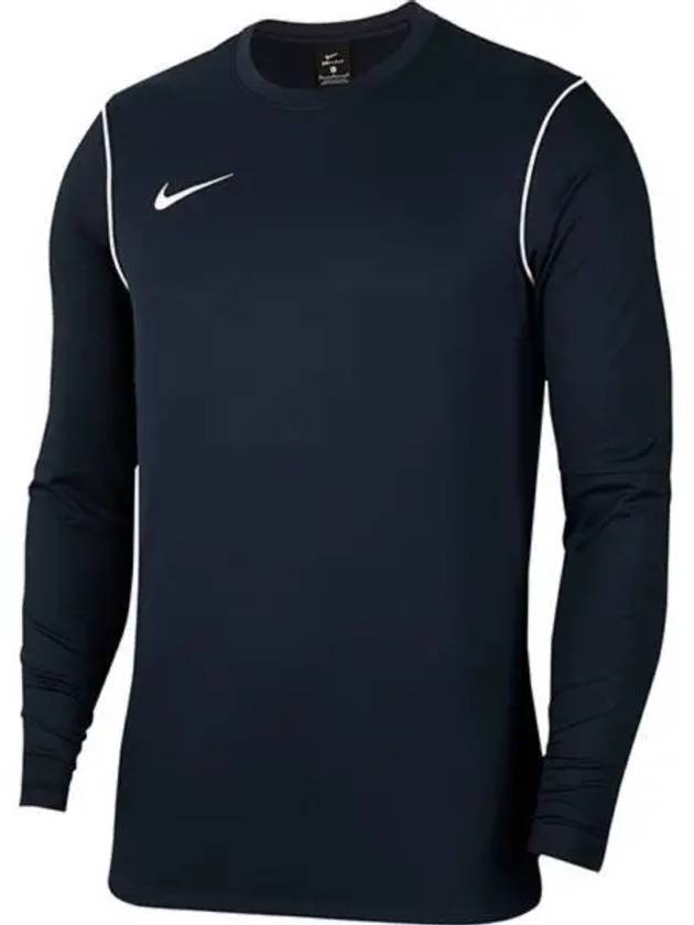 Dri Fit Park 20 Crew Neck Long Sleeve T-shirt Navy - NIKE - BALAAN 2