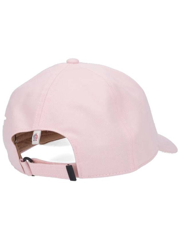 Gabardine ball cap light pink - MONCLER - BALAAN 3