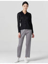 Pleated Please Basic Long Sleeve Shirt Black JJ105 Basics - ISSEY MIYAKE - BALAAN 9