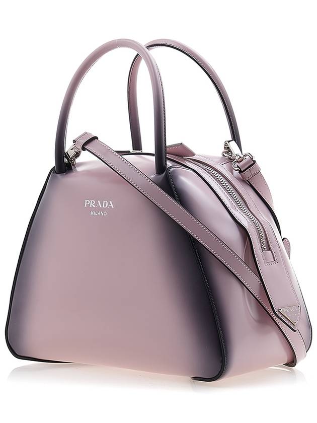 Brushed Supernova Hand Shoulder Bag Pink - PRADA - BALAAN 3