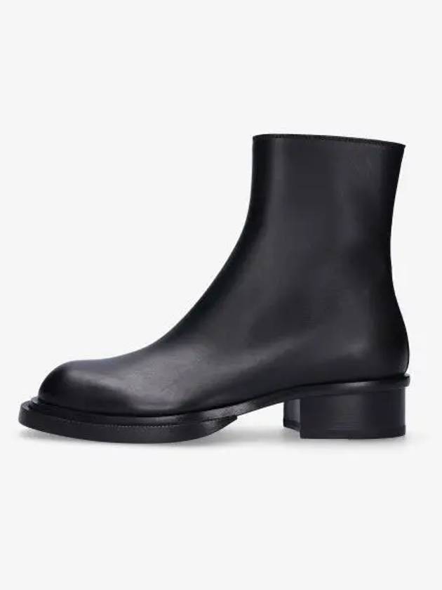 Zip Biker Boots Black - ALEXANDER MCQUEEN - BALAAN 2