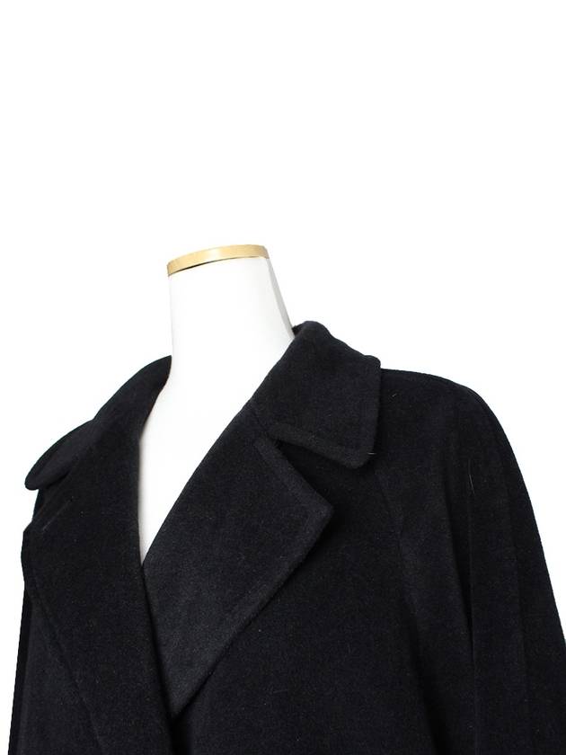 Life Black Pure Wool Double Button Coat 66 77 - GIVENCHY - BALAAN 4