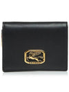 Pegasus Gold Ring Wallet Black - ETRO - BALAAN 1