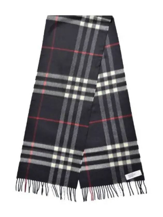 Check Cashmere Scarf Men - BURBERRY - BALAAN 1