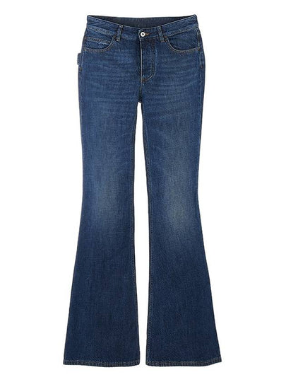 Rise Flare Denim Jeans Blue - BOTTEGA VENETA - BALAAN 2