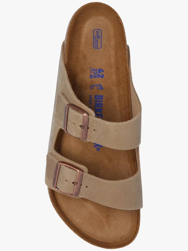 Birkenstock ‘Arizona BS’ Slides, Men's, Beige - BIRKENSTOCK - BALAAN 6