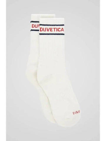 E Tree M Ivory Unisex Socks - DUVETICA - BALAAN 1