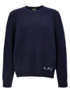 Edward Intarsia Knit Top Dark Navy - A.P.C. - BALAAN 2