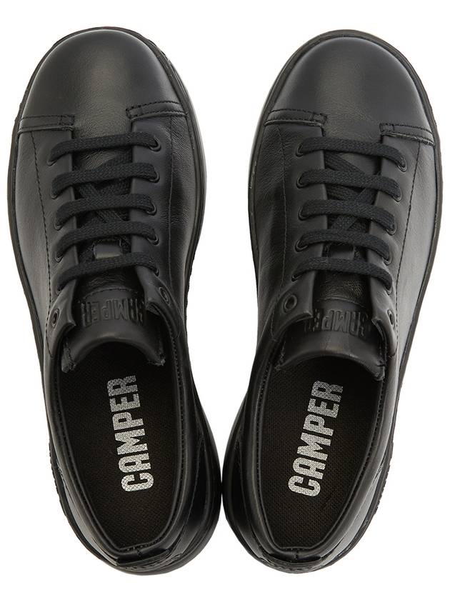 Runner Up Leather Low Top Sneakers Black - CAMPER - BALAAN 3