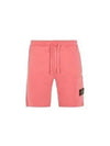 Wappen Patch Pocket Drawstring Shorts Cyclamen - STONE ISLAND - BALAAN 2