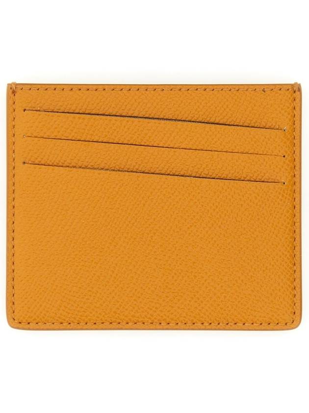 Stitch Diagonal Card Wallet Mustard - MAISON MARGIELA - BALAAN 3