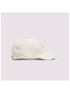 Logo Patch Ball Cap White - MONCLER - BALAAN 3