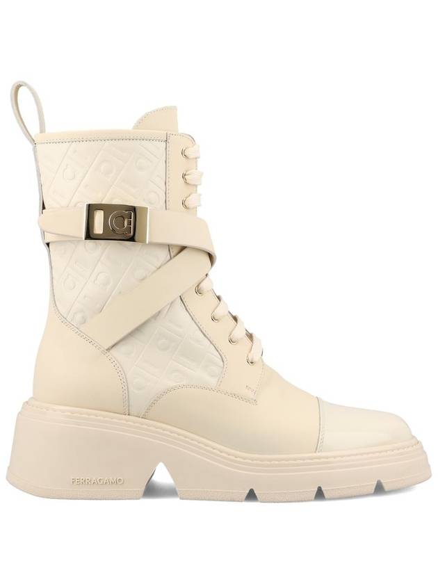 Salvatore Ferragamo Boots White - SALVATORE FERRAGAMO - BALAAN 4