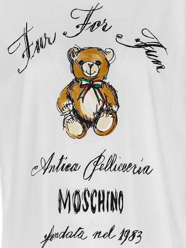 Moschino 'Antica Pellicceria' T-Shirt - MOSCHINO - BALAAN 4