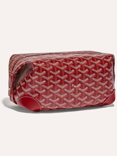 Bowling 25 Red Clutch Pouch Bag Women Men - GOYARD - BALAAN 1