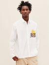 Men's La chemise Baou Long Sleeve Shirt White 23E215SH00211401AV - JACQUEMUS - BALAAN 3