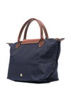 Le Pliage Original Small Tote Bag Navy - LONGCHAMP - BALAAN 4