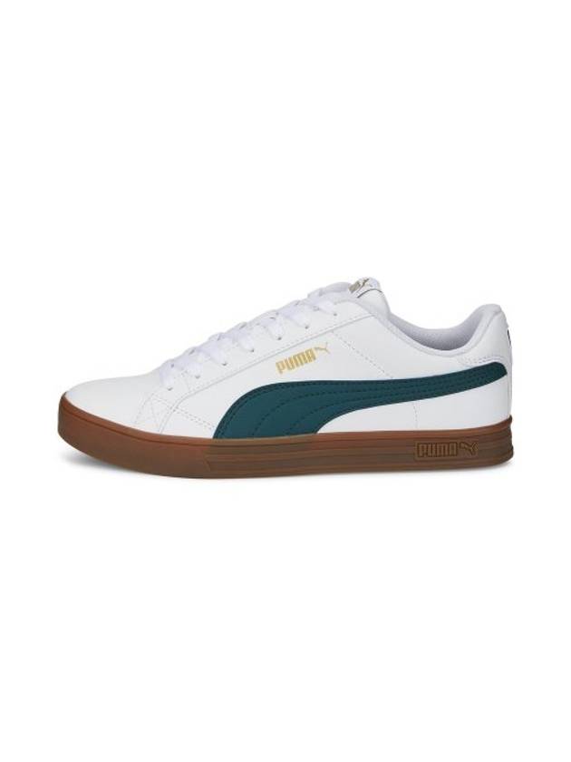 Smash Vulc V3 Lo Low Top Sneakers Green White - PUMA - BALAAN 1