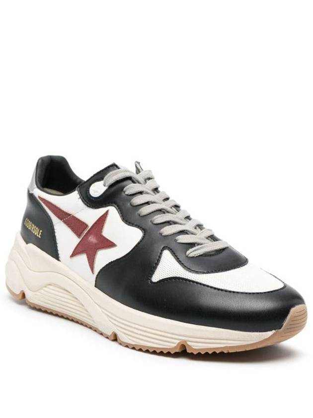 GOLDEN GOOSE Running Sole Low Top Sneakers Black GMF00126 F004757 10453 - GOLDEN GOOSE - BALAAN