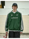 FSB Vneck uniform warmup jacket green FJK120 - FLUKE - BALAAN 1