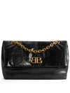 BALENCIAGA Sunset Chain Strap Small Shoulder Bag 7659662AAR8 765966 2AAR8 1000 - BALENCIAGA - BALAAN