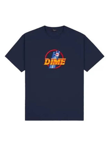 Lance short sleeve t shirt navy - DIME - BALAAN 1