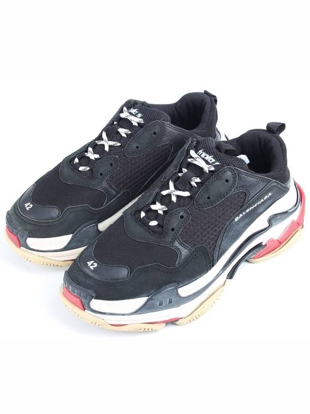 Triple S black red sneakers 42 270 - BALENCIAGA - BALAAN 1