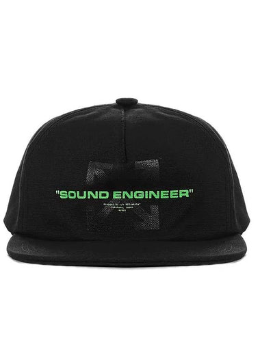 Sound Engineering Logo Ball Cap Black - OFF WHITE - BALAAN 1