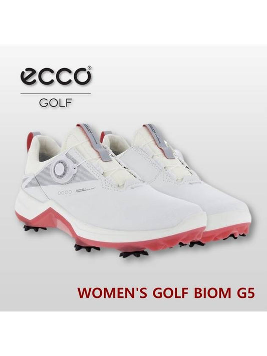 Biom G5 Spike Shoes White - ECCO - BALAAN 2