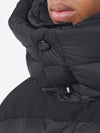 Logo Applique Nylon Puffer Coat Black - BURBERRY - BALAAN 3