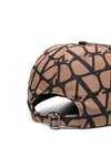 Iconographe Base Ball Cap Brown - VALENTINO - BALAAN 3