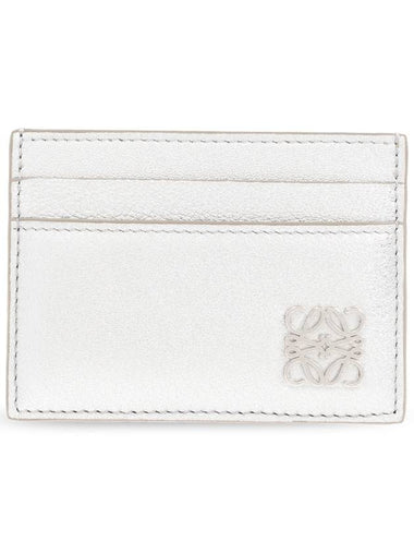 Loewe Cardholder With Logo, Women's, Silver - LOEWE - BALAAN 1