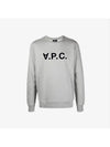 VPC Logo Crew Neck Sweatshirt Grey - A.P.C. - BALAAN 4